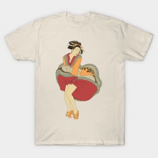 Marilyn Ukiyo-e T-Shirt